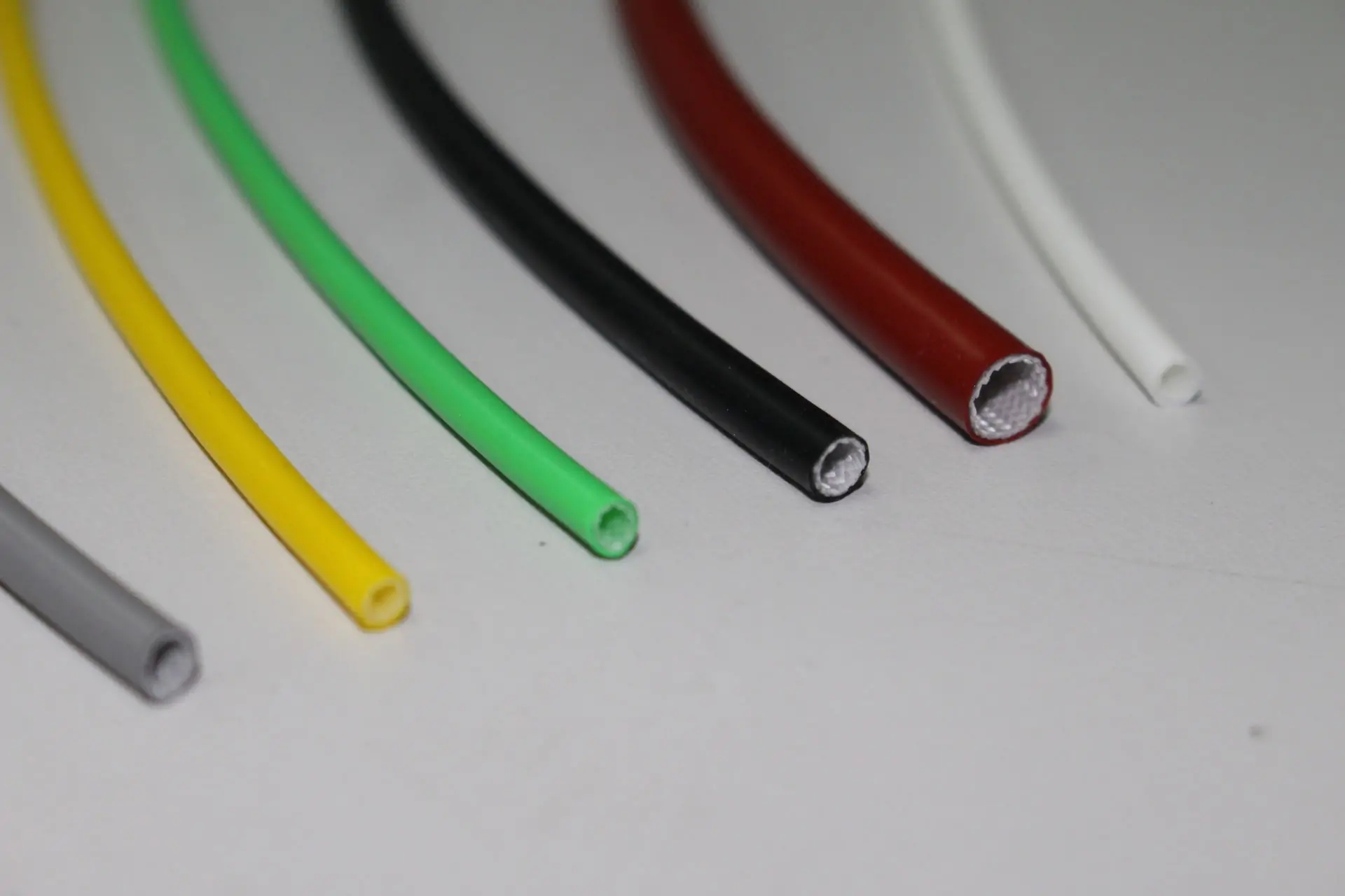 Silicone Coated Fiberglass Braided Sleeve